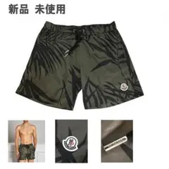 【新品未使用】MONCLER ブラックショート　水着　収納袋付き 2025年最新】MONCLER 汚れ・破れ・臭いなど：なし 水着の人気