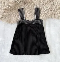 EMPORIO ARMANI　エンポリオ アルマーニ　プリーツキャミソールのサムネイル