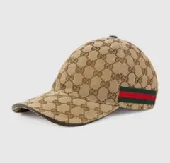 GUCCI GGキャンバス ベースボールキャップ シェリーライン