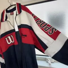 Wilson ジャージ 赤/白/紺