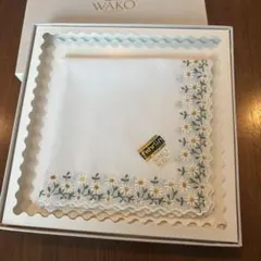WAKO fehrlin ハンカチ デイジー刺繍のサムネイル