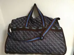 【極美品】レスポートサック　大容量　ボストンバッグ　ショルダー紐付き