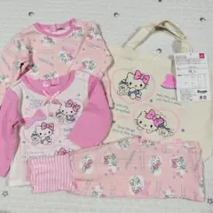 未使用あり バースデイ キティちゃん トップス パンツ 腹巻き パジャマ バッグ