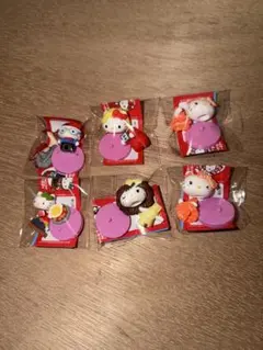 チョコエッグ　キティ　6点
