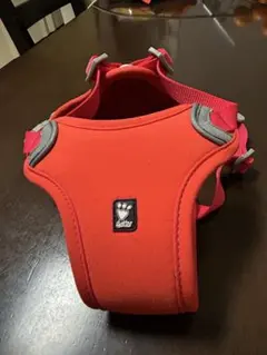 Huttoo レッドハーネス・胴輪　小型犬用