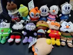 さ*★様 未使用品 タグ付 アンパンマン ぬいぐるみ まとめてセット