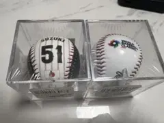 新品 2026 WBC 侍ジャパン 鈴木誠也　山本由伸　レプリカボール　2個 新品 2026 WBC 侍ジャパン 鈴木誠也 ローリングス レプリカボール 2個