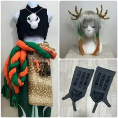 【フルセット】刀剣乱舞 とうらぶ 柏太刀 正装 コスプレ 衣装 ウィッグのサムネイル