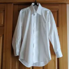 ホワイト 長袖 ワイシャツ
