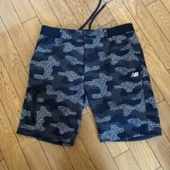 New Balance ブラックカモフラージュパンツ サイズ5