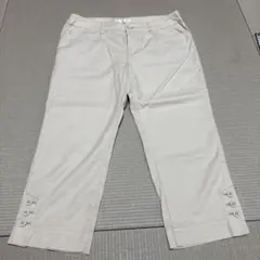 anyFAM クロップドパンツ ベージュのサムネイル