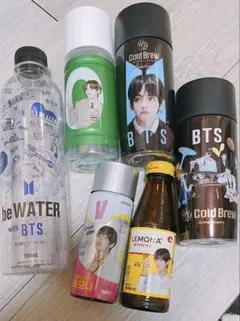 BTS コラボドリンク・グッズ 5点セット
