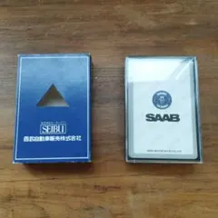 SAAB サーブノベルティトランプ（西武自動車）