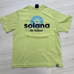 蛍光イエロー サッカーシャツ solana