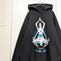 レアRAW パーカー ロッキンジェリービーンEROSTIKA 黒 Mサイズ ハフ) HUF×ROCKIN JELLY BEAN RJB EROSTIKA PULLOVER HOODIE (HOODED