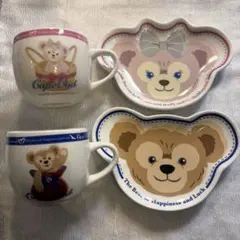 ディズニー☆ ダッフィー・シェリーメイ　カップ＆ソーサー