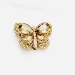 Y2504-178 Swarovski 蝶のチャーム