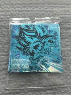 ドラゴンボールシールウエハース　超サイヤ人ゴッド　孫悟空