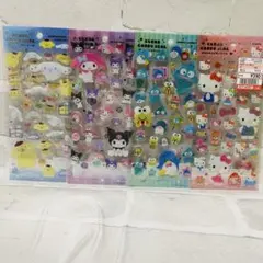 新品未開封　クリアキャンディシール　サンリオ　4枚