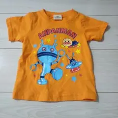 新品 アンパンマン 半袖Tシャツ 80cm オレンジ