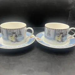 わちふぃーるど　ダヤン　カップ&ソーサー　２客