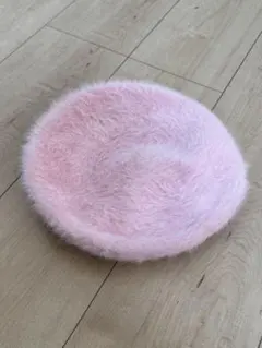 メゾピアノ　ベレー帽　ピンク　頭囲：54〜56cm