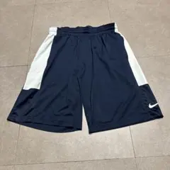 Nike drifit ナイキ　ハーフパンツ　ジャージ　ランニング　紺　ネイビー