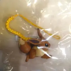 【新品未使用】ポケットモンスター イーブイ 根付ストラップ キーホルダー