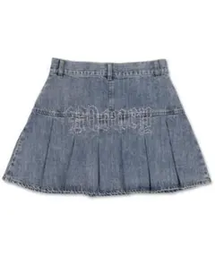 デニムフレアスカート ラインストーン