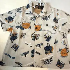 赤*つ様 GBL 天空の城ラピュタ アロハ シャツ XL 【非喫煙・ペットなし】 赤*つ様 GBL 天空の城ラピュタ アロハ シャツ XL 【非喫煙・ペットなし