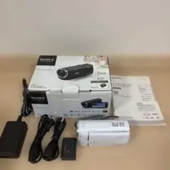 ソニー ハンディカム ビデオカメラ SONY HDR-CX390白