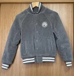 美品　HELly Hansen ヘリーハンセン　ボアジャケット グレー L