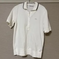 ラコステ ポロシャツ ホワイト 白ワニ PF306LJ-99