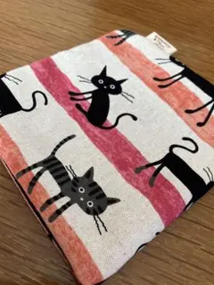 ポケットティッシュケース ボックスティッシュサイズ 猫柄