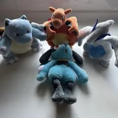 ポケットモンスター　ポケモンぬいぐるみ　4体まとめ売り