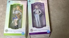 【学マス 一番くじ】A賞 有村麻央　B賞 紫雲清夏 フィギュア