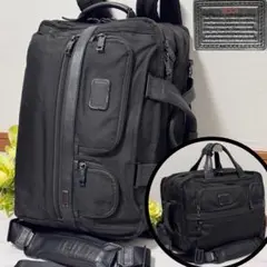 TUMI ALPHA2 3way ビジネスバッグ リュック ブリーフ　ショルダー