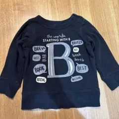 ブリーズ　トレーナー　黒　90