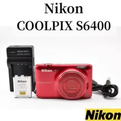 ❤️極美品 Nikon COOLPIX S6400 コンデジ デジカメ 12AGのサムネイル