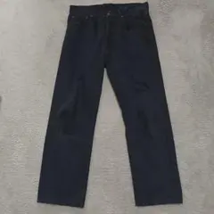 【古着】90s USA製 Levi's 501-0658 後染めブラックデニム