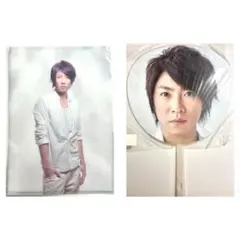嵐　相葉雅紀　ジャンボうちわ　クリアファイル　2010年　scene セット