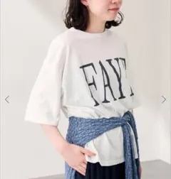 新品□Framework ラフィー天竺ネームロゴTEE／ベージュ - メルカリ