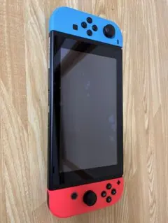 [中古]Nintendo Switch 本体 青/赤 Joy-Con