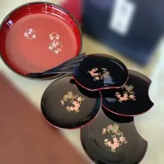 菓子器 銘々皿 セット 菓子切り付き