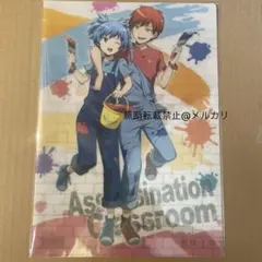 暗殺教室　A4 クリアファイル　赤羽業&潮田渚 フジテレビのサムネイル