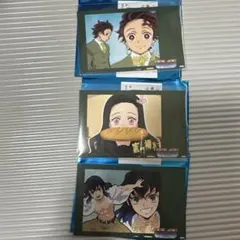 鬼滅の刃 キメツ学園 箔押しチェキ風ブロマイド 我妻善逸 竈門禰豆子