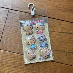 ハローキティ　ぷくぷくステッカー　日焼けキティ　プクハナキティ