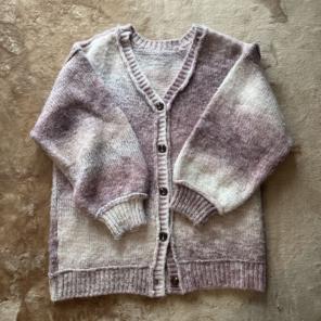 Kastane ピンクグラデーションニットカーディガン