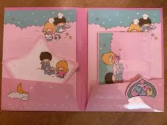 リトルツインスターズ キキララ レターセット ファイル サンリオ 平成レトロ