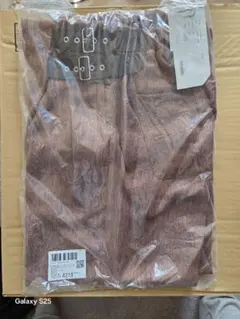 【未開封・新品】Casper John ダブルベルト パンツ ブラウン Mのサムネイル